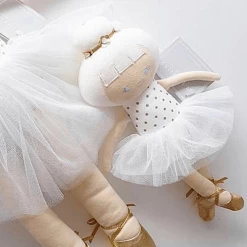 Alimrose Baby Ballerina Doll 25cm Gold Spot -Kids Toy Shop alimrose alimrose baby ballerina doll 25cm gold spot 31040775520390