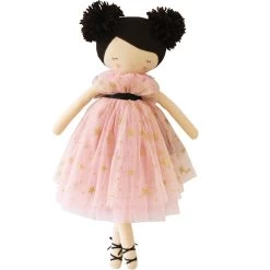 Alimrose Halle Ballerina Doll 48cm (Fair & Brunette) -Kids Toy Shop alimrose alimrose halle ballerina doll 48cm fair brunette 32104742715526