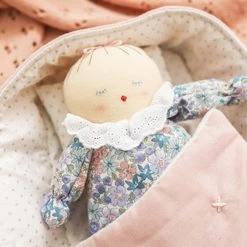 Alimrose Playtime Doll Carrier Set 30cm - Pale Pink & Spot -Kids Toy Shop alimrose alimrose playtime doll carrier set 30cm pale pink spot 31040681148550