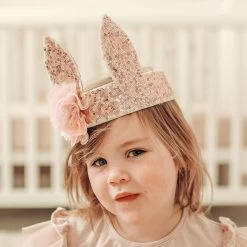Alimrose Sequin Bunny Crown 25 Alimrose Sequin Bunny Crown -Kids Toy Shop alimrose alimrose sequin bunny crown 29655508418694
