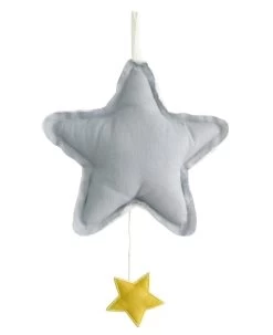 Alimrose Star Musical - Grey Linen