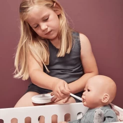 Astrup Wooden Doll Feeding Set - 9 Pieces -Kids Toy Shop astrup astrup wooden doll feeding set 9 pieces 31369558950022
