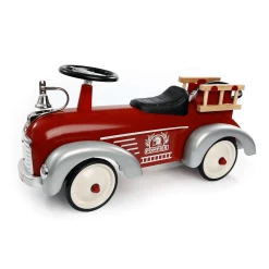 Baghera Ride On Speedster Fireman Truck Red -Kids Toy Shop baghera baghera ride on speedster fireman truck red 32631448141958