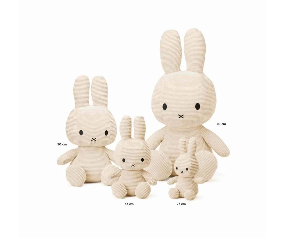 Miffy Sitting Corduroy Plush 50cm 10 Miffy Sitting Corduroy Plush 50cm - Image 8