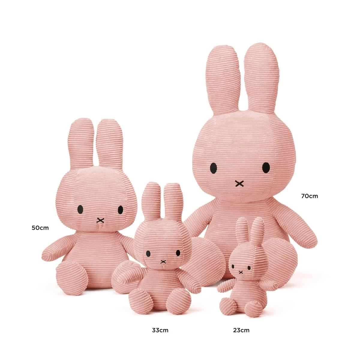 Miffy Sitting Corduroy Plush 50cm 11 Miffy Sitting Corduroy Plush 50cm - Image 9