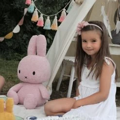 Miffy Sitting Corduroy Plush 50cm