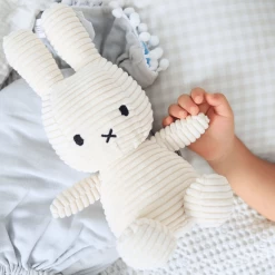Miffy Sitting Corduroy Plush Toy 33cm -Kids Toy Shop bon ton toys miffy sitting corduroy plush toy 33cm 31048154022022