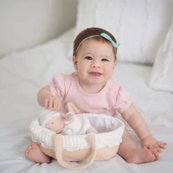 Bonikka Carry Cot With Baby Doll, Bottle & Blanket -Kids Toy Shop bonikka bonikka carry cot with baby doll bottle blanket 31048312520838