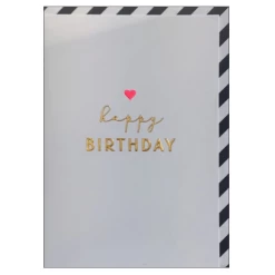 Candle Bark Greeting Card Little Birthday Heart