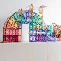 Connetix Pastel Ball Run Pack 106 Piece -Kids Toy Shop connetix tiles connetix pastel ball run pack 106 piece 29355953586310