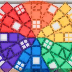 Connetix Rainbow Creative Pack 102 Piece -Kids Toy Shop connetix tiles connetix rainbow creative pack 102 piece 32156973400198