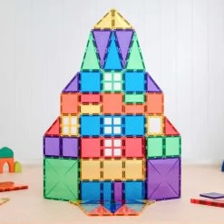 Connetix Rainbow Creative Pack 102 Piece -Kids Toy Shop connetix tiles connetix rainbow creative pack 102 piece 32156975366278