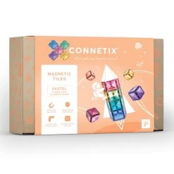 Connetix Tiles 40 Piece Pastel Square Pack