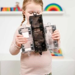 Connetix Tiles 50 Piece Rainbow Transport Pack -Kids Toy Shop connetix tiles connetix tiles 50 piece rainbow transport pack 31737224265862