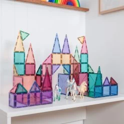Connetix Tiles 64 Piece Pastel Starter Pack -Kids Toy Shop connetix tiles connetix tiles 64 piece pastel starter pack 31737210470534