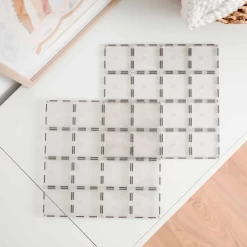 Connetix Tiles Clear Base Plate Pack 2 Pc -Kids Toy Shop connetix tiles connetix tiles clear base plate pack 2 pc 31866031669382