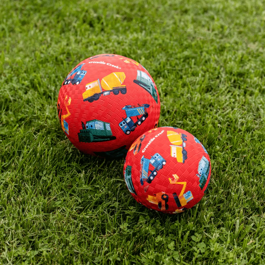 Crocodile Creek 7 Inch Playground Ball - Little Builder 4 Crocodile Creek 7 Inch Playground Ball - Little Builder - Image 2