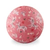Crocodile Creek 7 Inch Playground Ball - Unicorn Garden Pink