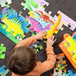 Crocodile Creek Classic 36pc Floor Puzzle Dino Land -Kids Toy Shop crocodile creek crocodile creek classic 36pc floor puzzle dino land 31861021802630
