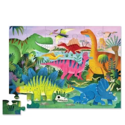 Crocodile Creek Classic 36pc Floor Puzzle Dino Land -Kids Toy Shop crocodile creek crocodile creek classic 36pc floor puzzle dino land 31861021999238