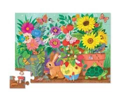 Crocodile Creek Classic Floor Puzzle 36 Pc - Garden Friends -Kids Toy Shop crocodile creek crocodile creek classic floor puzzle 36 pc garden friends 29697799913606