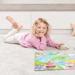 Crocodile Creek Classic Floor Puzzle - 36 Pc - Magical Friends -Kids Toy Shop crocodile creek crocodile creek classic floor puzzle 36 pc magical friends 31767073849478