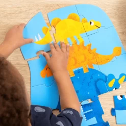 Crocodile Creek Mini Puzzle 12 Pc - Dino Friends -Kids Toy Shop crocodile creek crocodile creek mini puzzle 12 pc dino friends 31767051370630