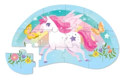 Crocodile Creek Mini Puzzle 12 Pc - Sweet Unicorn -Kids Toy Shop crocodile creek crocodile creek mini puzzle 12 pc sweet unicorn 31767034527878