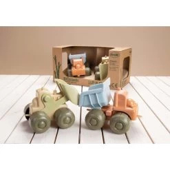Dantoy BIO Construction Vehicle Set 2 Pieces -Kids Toy Shop dantoy dantoy bio construction vehicle set 2 pieces 13298257657903