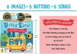 Ditty Bird Children's Songs Board Book 15 Ditty Bird Children's Songs Board Book -Kids Toy Shop ditty bird ditty bird children s songs board book 32573043310726