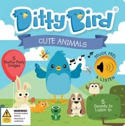 Ditty Bird Cute Animals Board Book -Kids Toy Shop ditty bird ditty bird cute animals board book 32573093380230