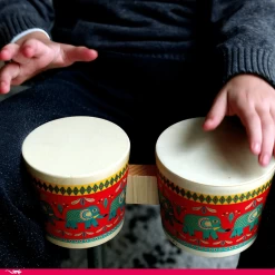 Djeco Animambo Bongo Drums -Kids Toy Shop djeco djeco animambo bongo drums 31048690761862