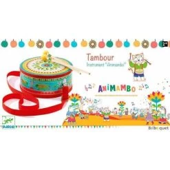 Djeco Animambo Drum -Kids Toy Shop djeco djeco animambo drum 11601185898543