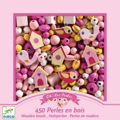 DJECO Birds Wooden Beads -Kids Toy Shop djeco djeco birds wooden beads 32574082646150