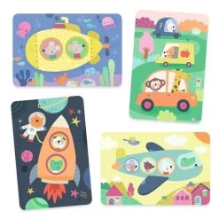 DJECO On The Road Water Colouring -Kids Toy Shop djeco djeco on the road water colouring 31762481479814