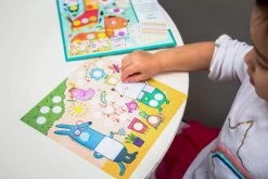 DJECO With Coloured Dots Sticker Set -Kids Toy Shop djeco djeco with coloured dots sticker set 29042386731142