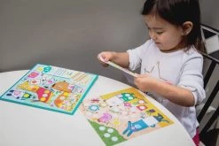 DJECO With Coloured Dots Sticker Set -Kids Toy Shop djeco djeco with coloured dots sticker set 29042387681414