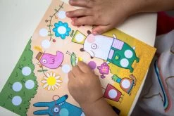 DJECO With Coloured Dots Sticker Set -Kids Toy Shop djeco djeco with coloured dots sticker set 30764594364550