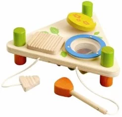 Flip Over Triangle Musical Set By Ever Earth -Kids Toy Shop ever earth flip over triangle musical set by ever earth 31054921597062