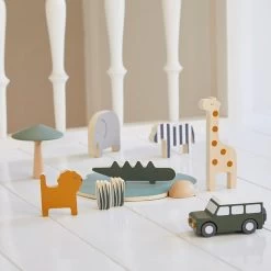 FLEXA Safari Animals & Jeep -Kids Toy Shop flexa flexa safari animals jeep 31980364988550