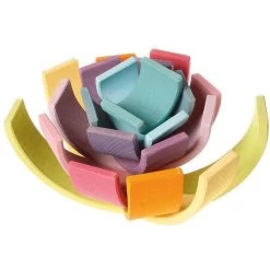 Grimm's - Pastel Large Rainbow Stacker - 12pcs 26 Grimm's - Pastel Large Rainbow Stacker - 12pcs -Kids Toy Shop grimm s grimm s pastel large rainbow stacker 12pcs 11600572547119