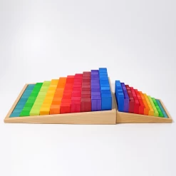 Grimm’s Stepped Counting Blocks Small -Kids Toy Shop grimm s grimm s stepped counting blocks small 31270190383238