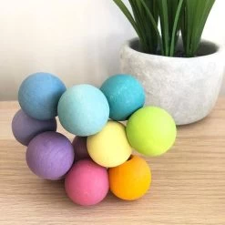 Grimm's Wooden Beads Grasper -Kids Toy Shop grimm s grimm s wooden beads grasper 11600457433135