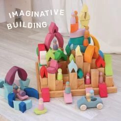 Grimm's Building Set Lara -Kids Toy Shop grimms grimm s building set lara 31146027581574