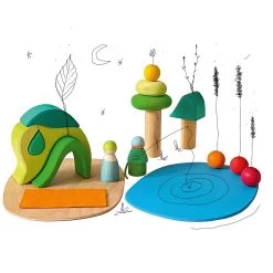 Grimm's Small World Play Woods -Kids Toy Shop grimms grimm s small world play woods 31145954771078
