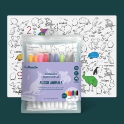 HeyDoodle Reusable Silicone Drawing Mat -Kids Toy Shop heydoodle heydoodle reusable silicone drawing mat 31694457372806