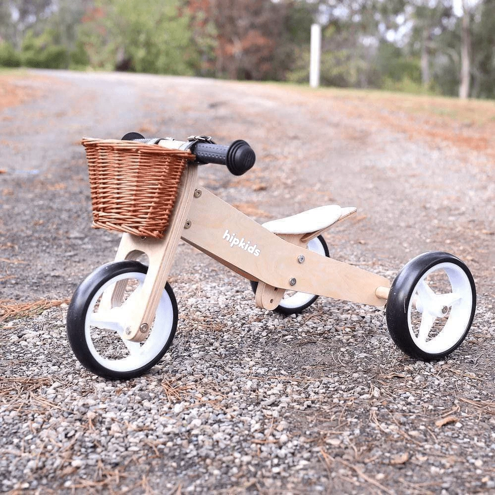 2 In 1 Toddler Mini-Trike/Balance Bike With Wicker Basket 21 2 In 1 Toddler Mini-Trike/Balance Bike With Wicker Basket - Image 19
