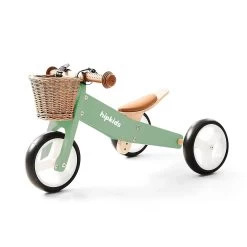 2 In 1 Toddler Mini-Trike/Balance Bike With Wicker Basket 31 2 In 1 Toddler Mini-Trike/Balance Bike With Wicker Basket -Kids Toy Shop hipkids 2 in 1 toddler mini trike with wicker basket 32013550157958