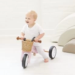 Kids Toy Shop -Kids Toy Shop hipkids 2 in 1 toddler mini trike with wicker basket 32609528381574