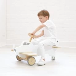 Aeroplane Ride On / Rocker -Kids Toy Shop hipkids aeroplane ride on rocker 30553202655366